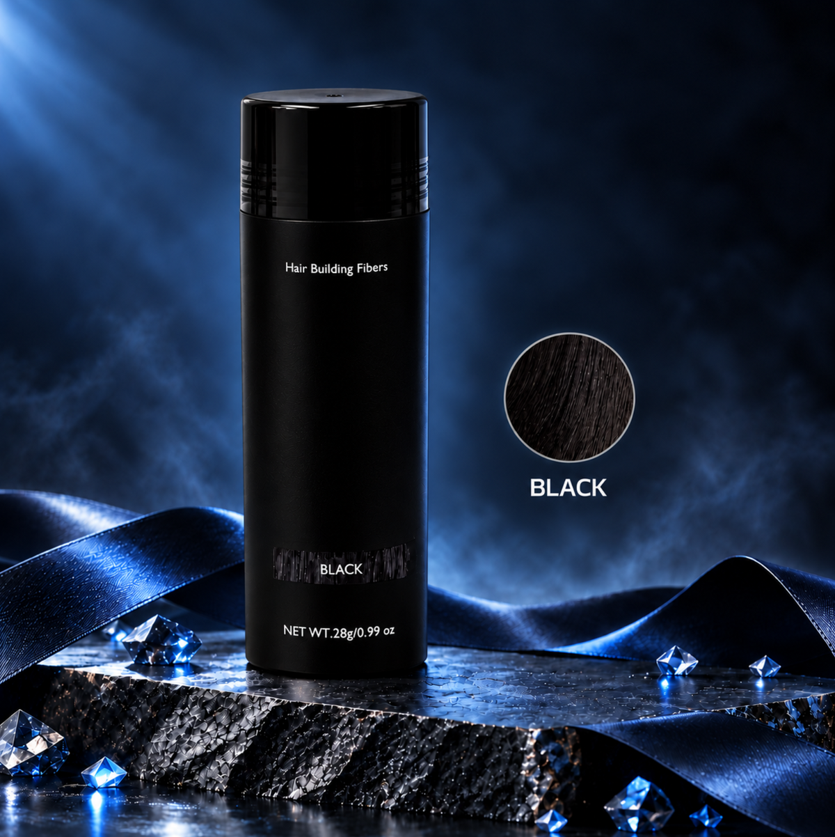 Defined Looks Keratin Hair Fibers in Black