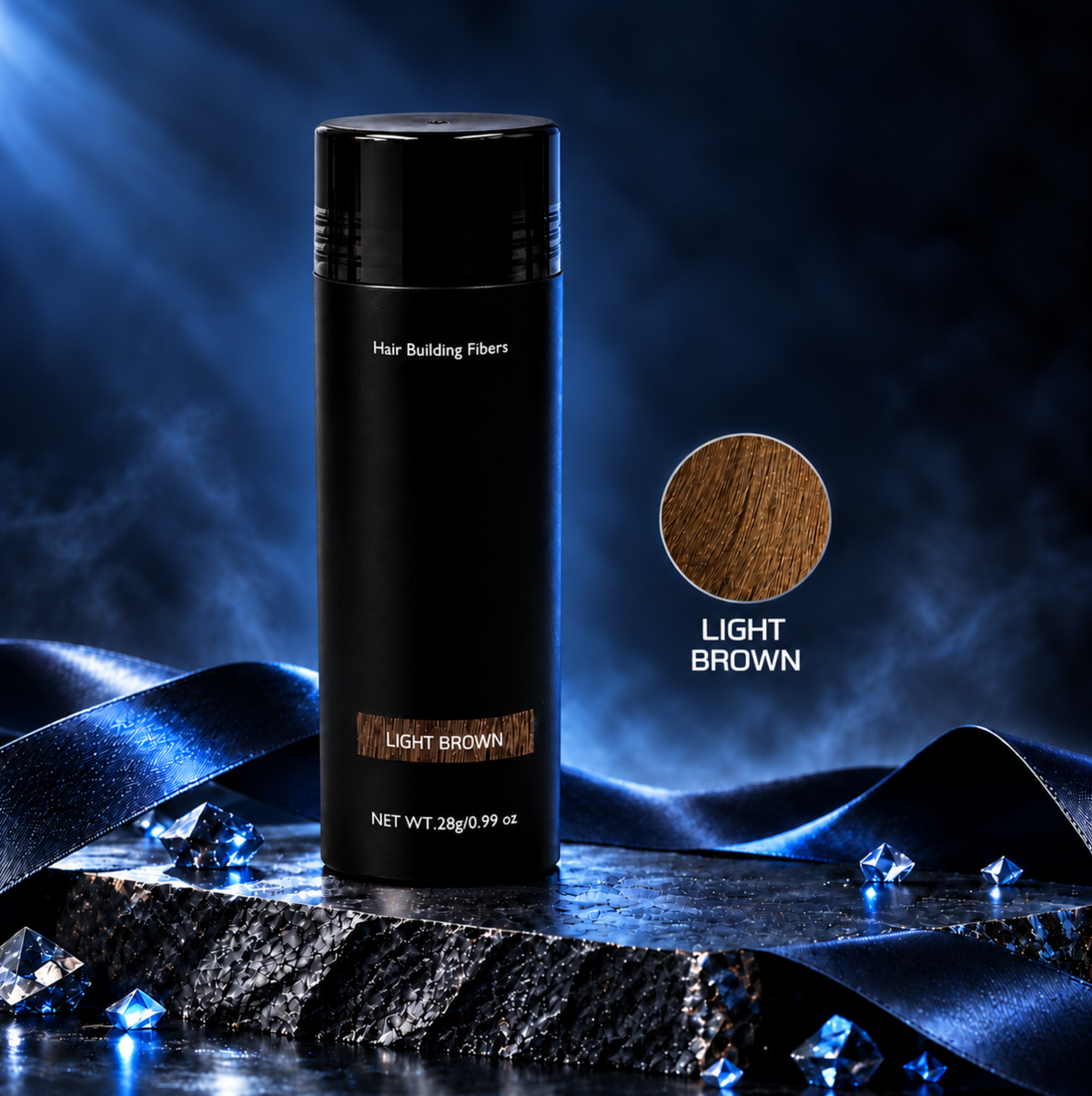 Defined Looks Keratin Hair Fibers in Light Brown