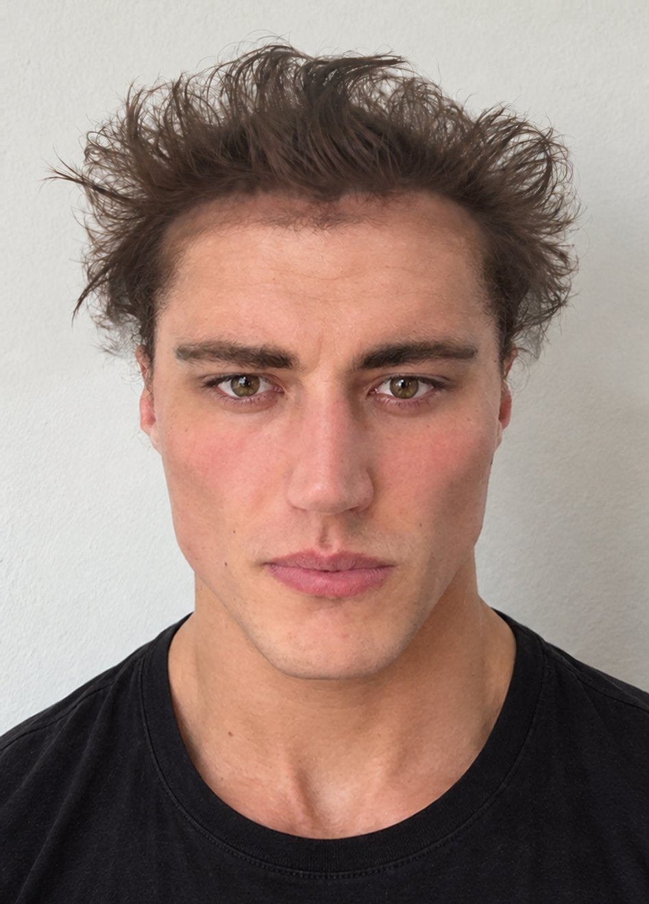 Face without Hair Fibers